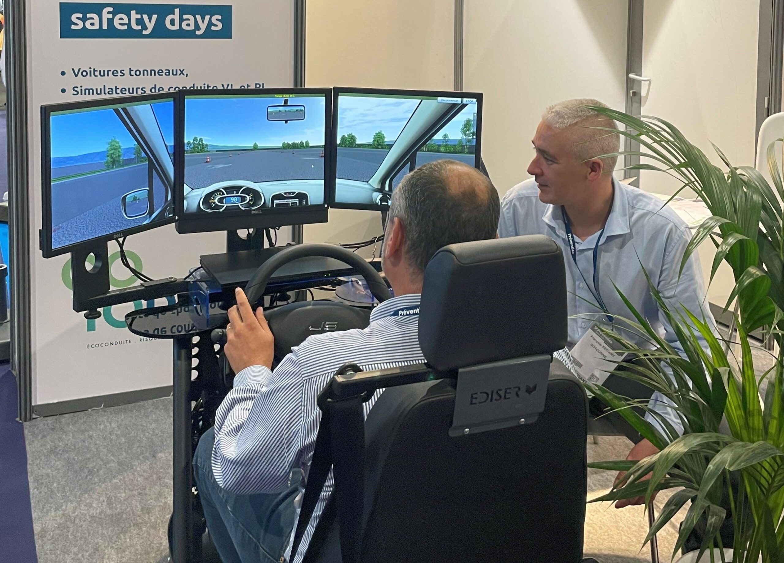 Eco-conduite : Simulateur de conduite automobile pour formation et prévention des risques routiers. #Preventica